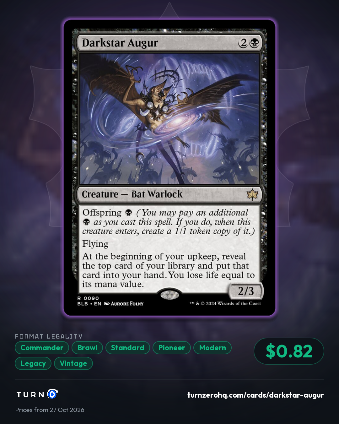 Shareable picture of Darkstar Augur
