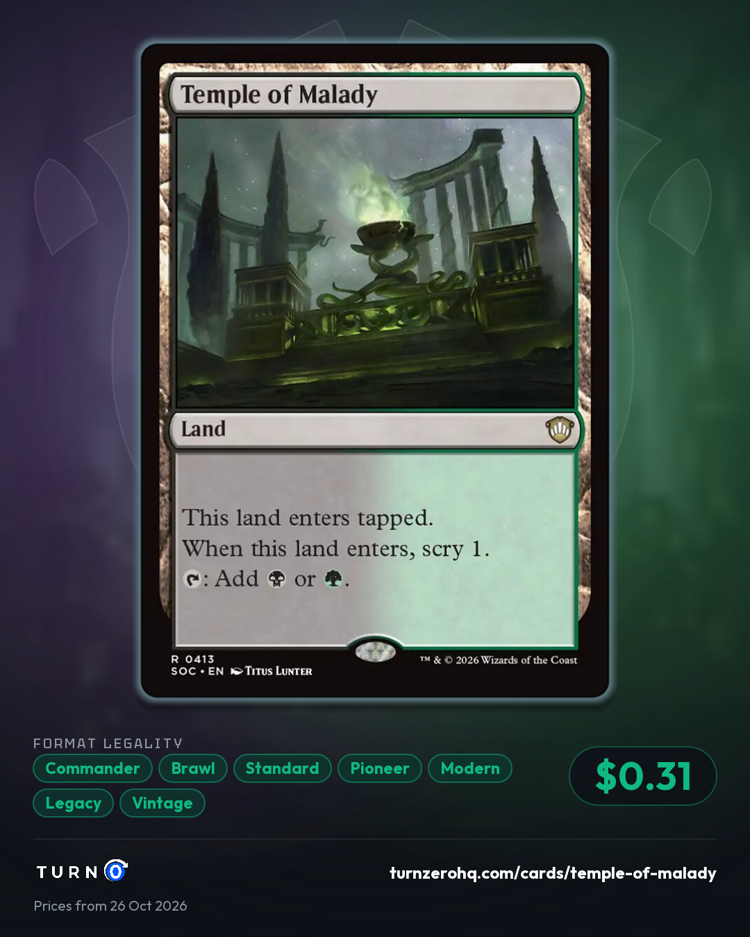 Shareable picture of Temple of Malady