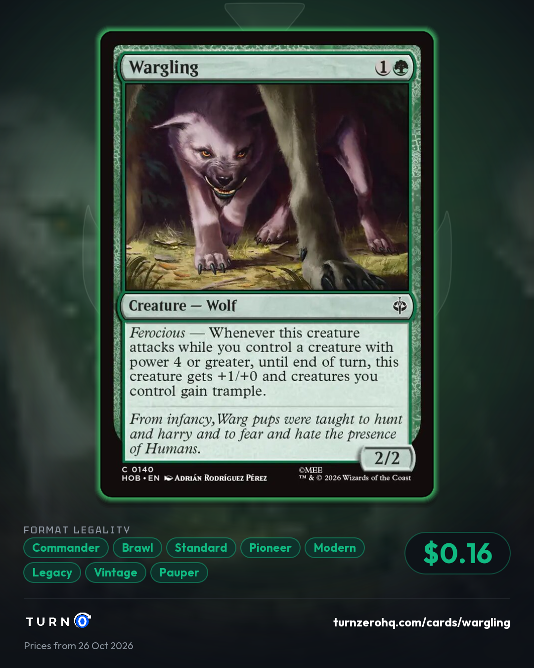 Shareable picture of Wargling