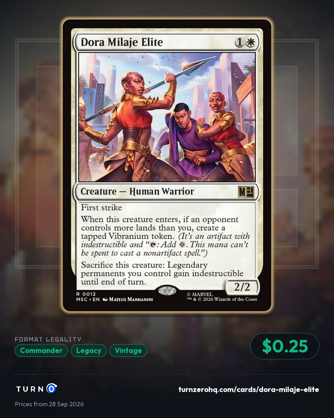 Shareable picture of Dora Milaje Elite