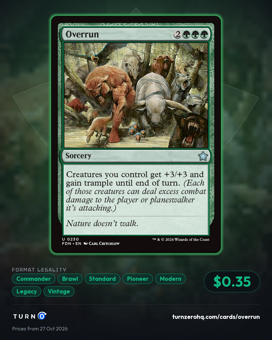 Shareable picture of Overrun
