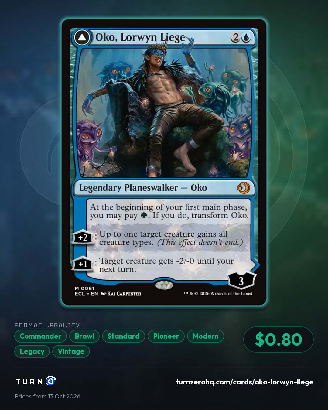 Shareable picture of Oko, Lorwyn Liege