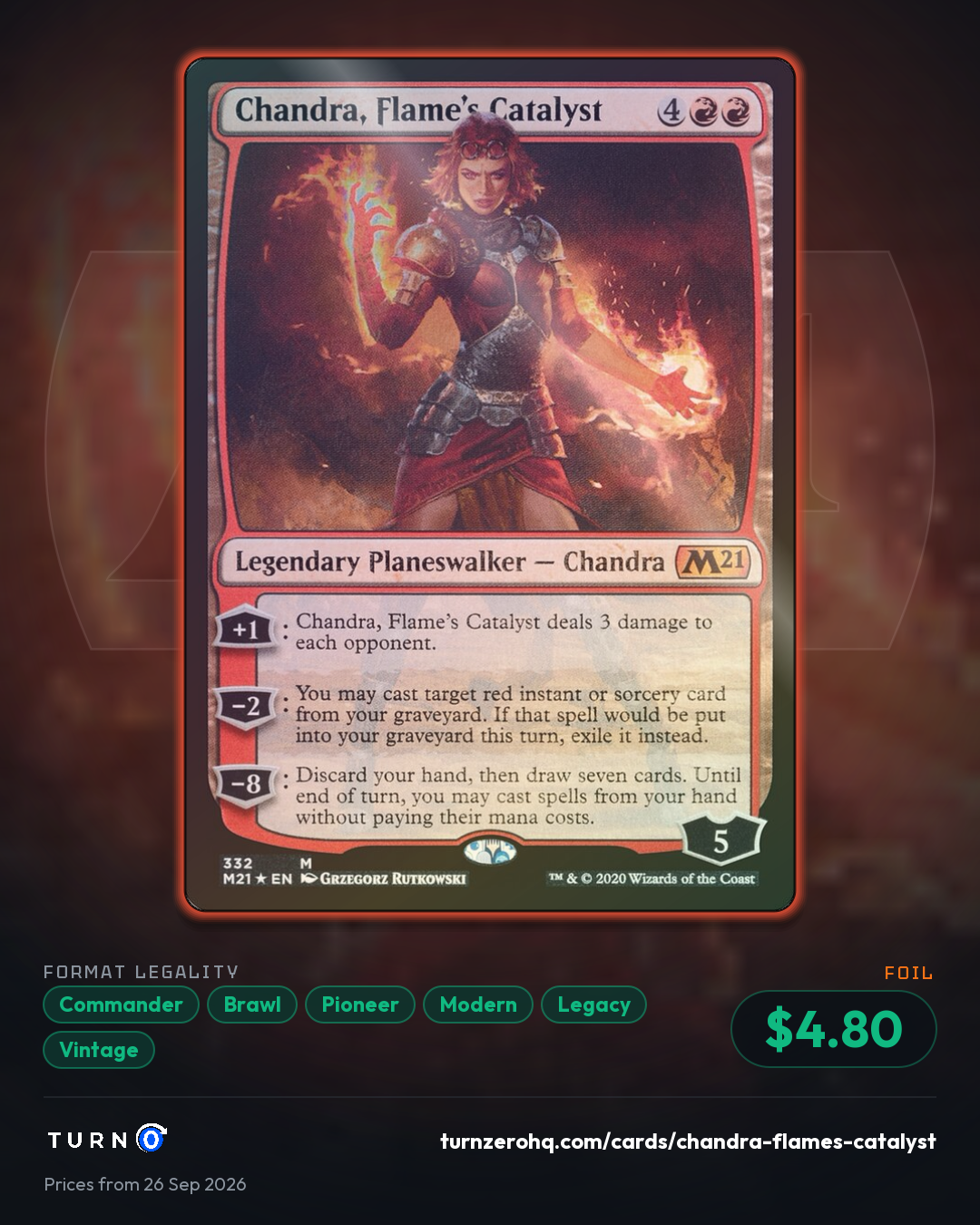 Shareable picture of Chandra, Flame's Catalyst