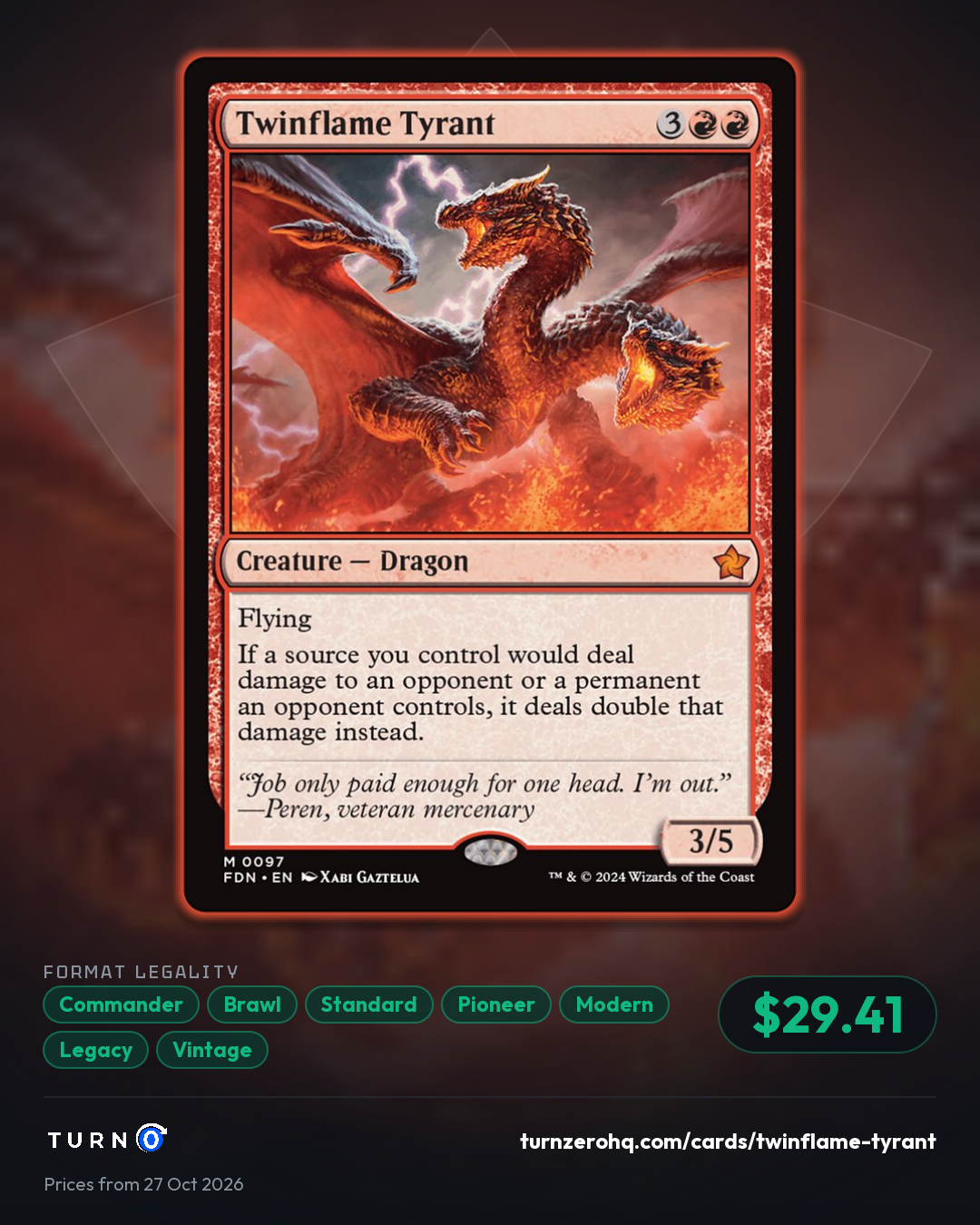 Shareable picture of Twinflame Tyrant