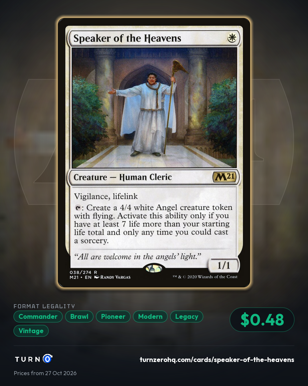 Shareable picture of Speaker of the Heavens