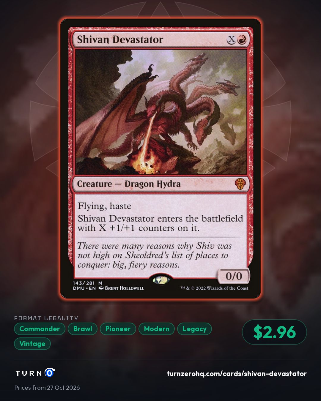 Shareable picture of Shivan Devastator
