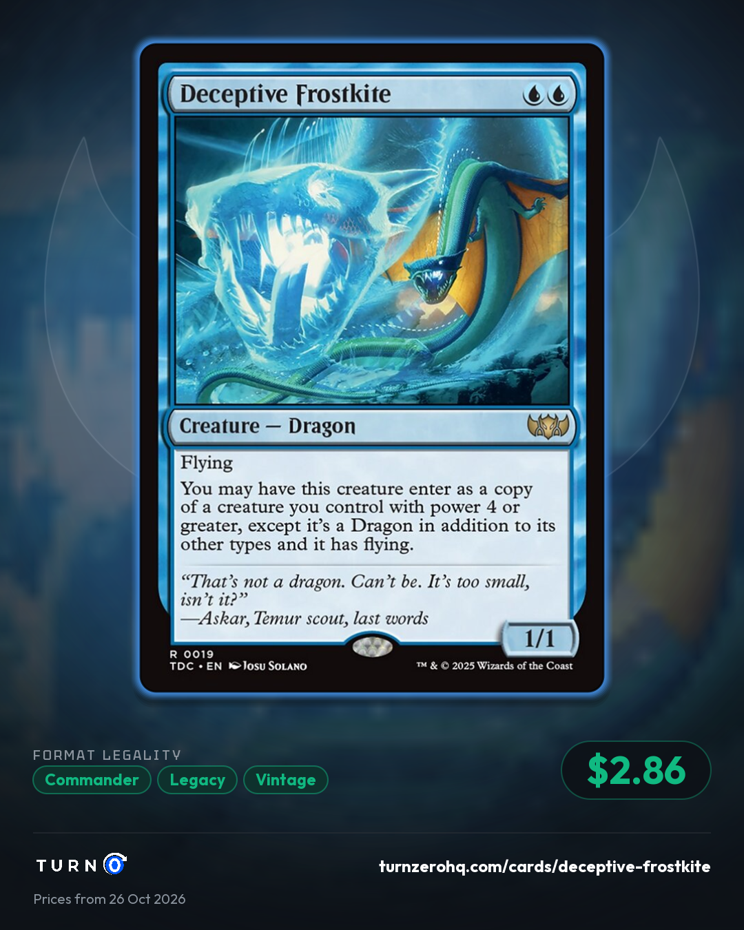 Shareable picture of Deceptive Frostkite