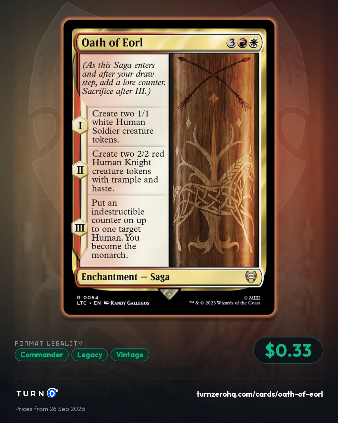 Shareable picture of Oath of Eorl