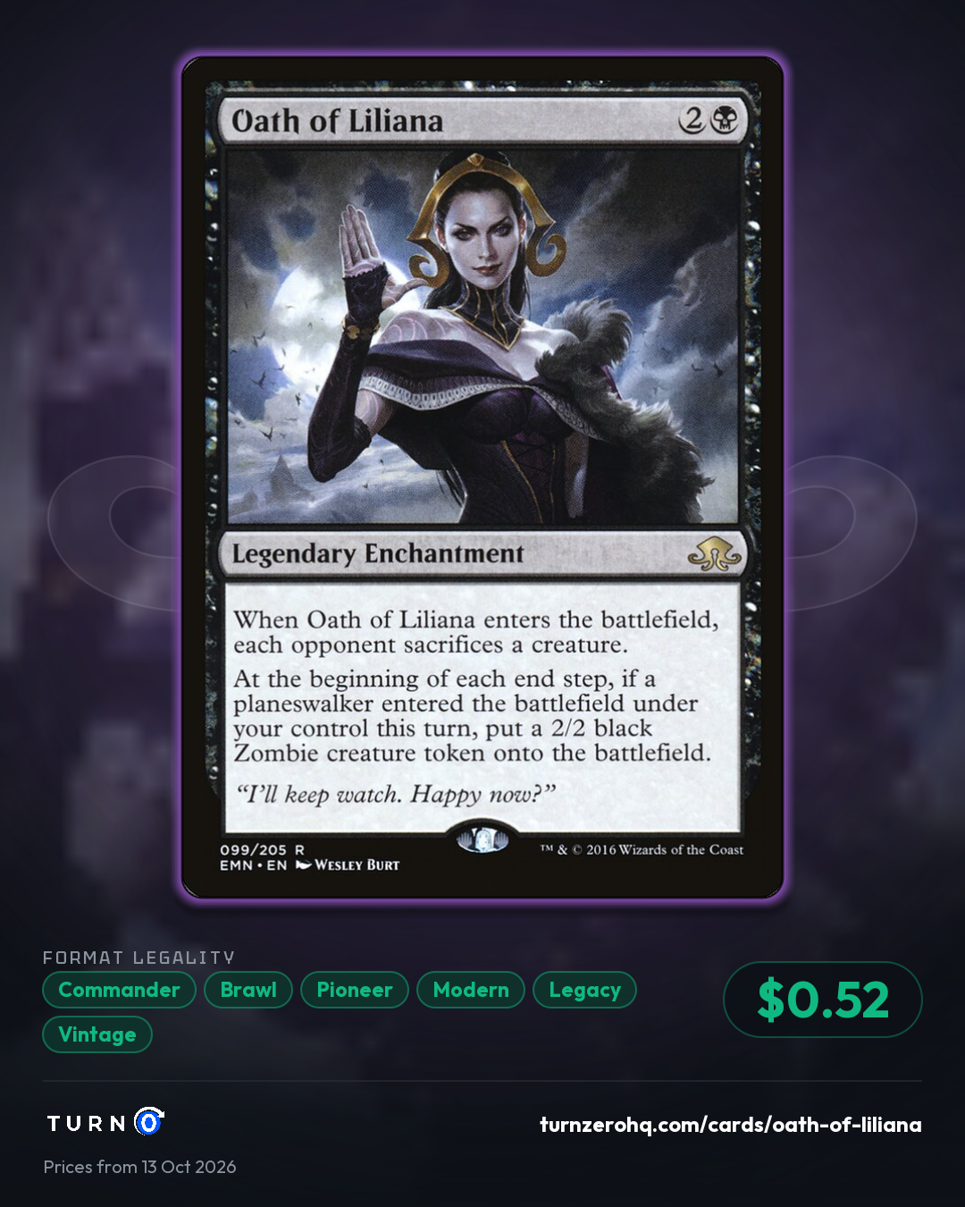 Shareable picture of Oath of Liliana
