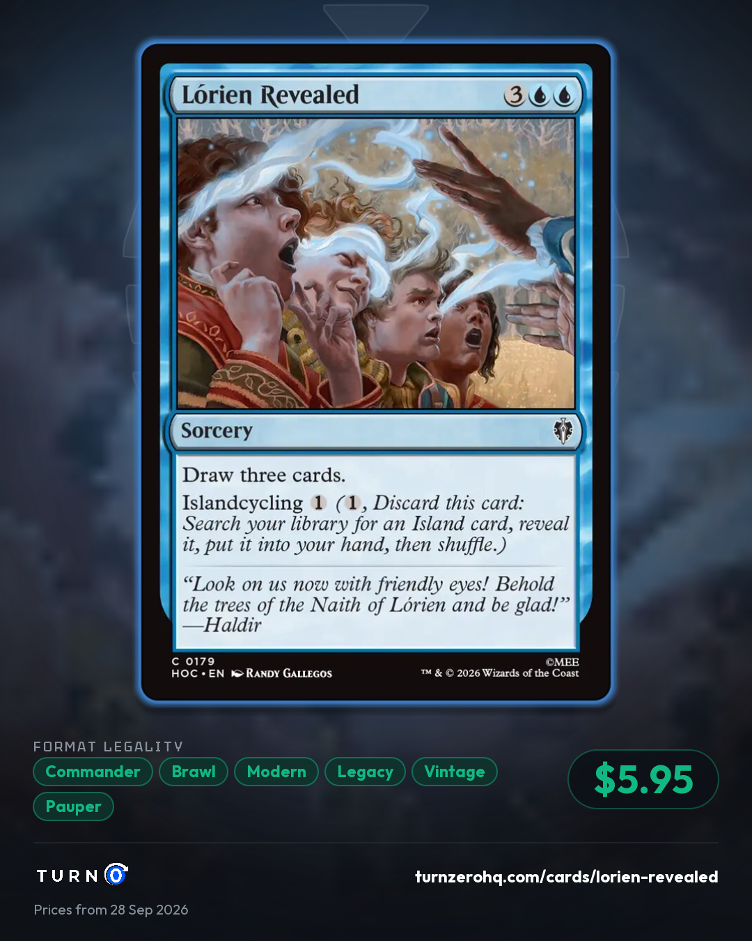 Shareable picture of Lórien Revealed