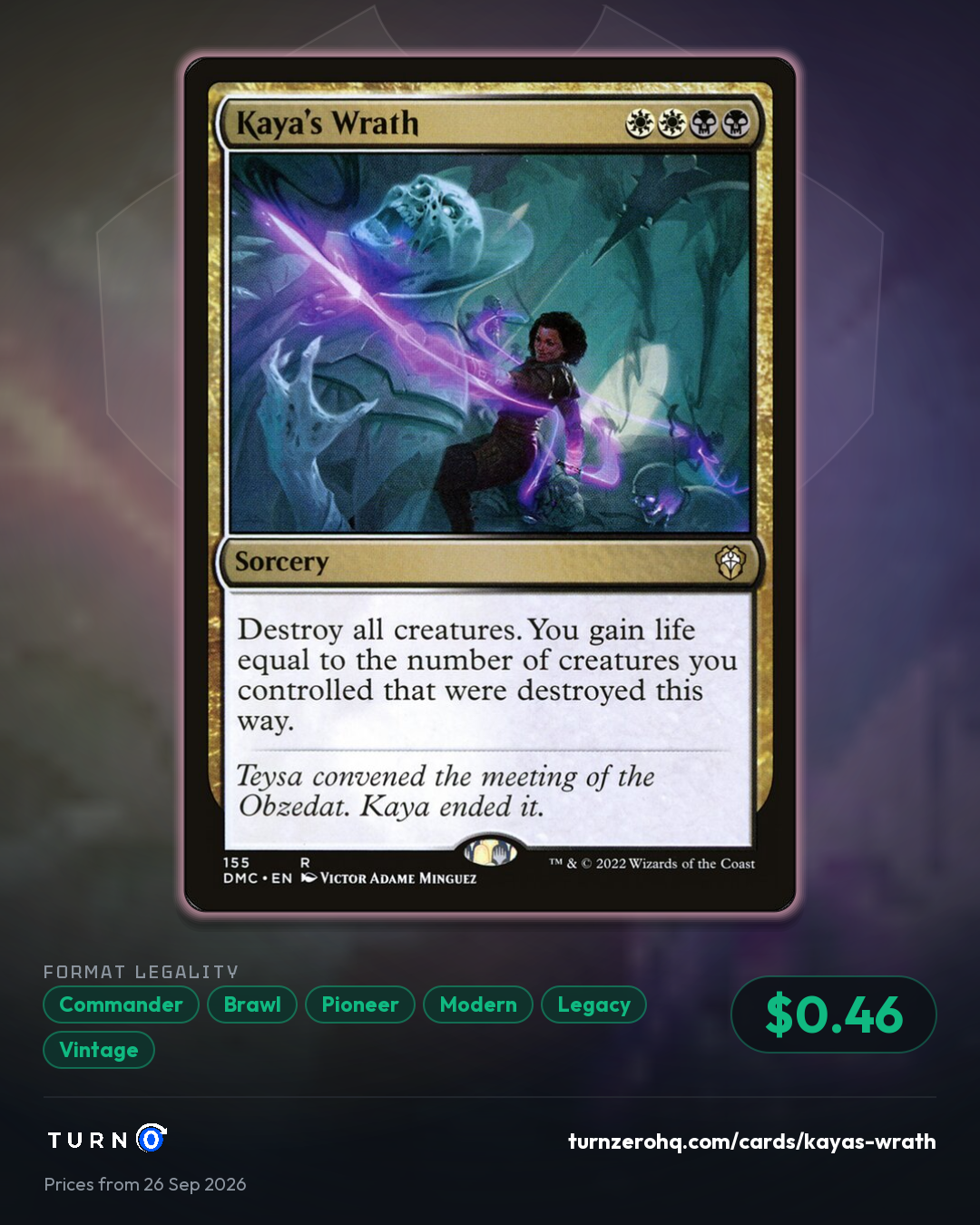 Shareable picture of Kaya's Wrath