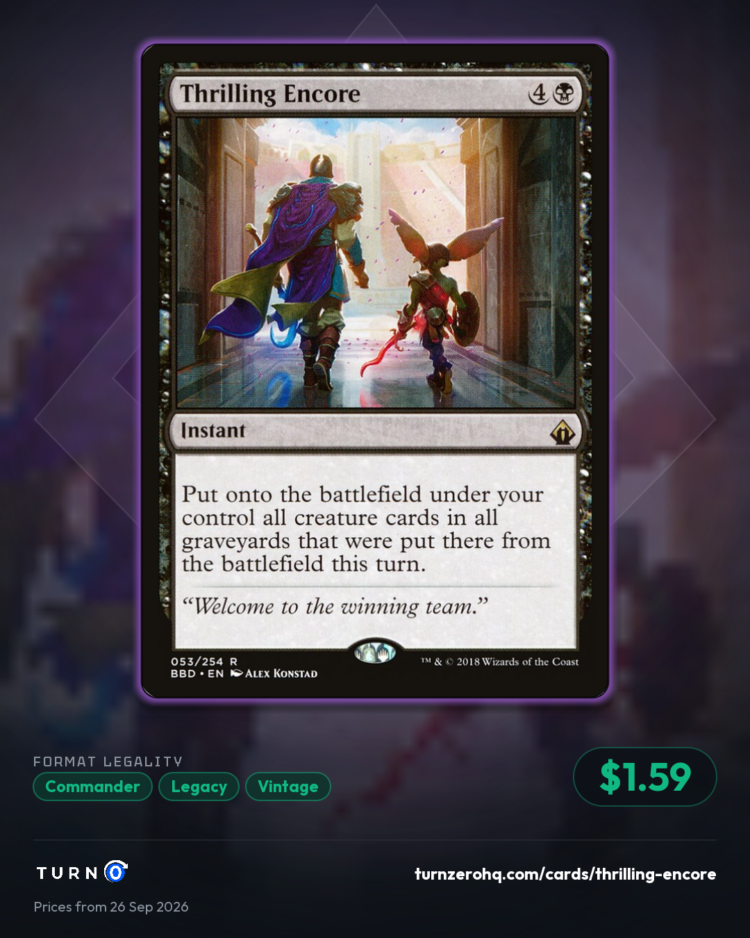 Shareable picture of Thrilling Encore
