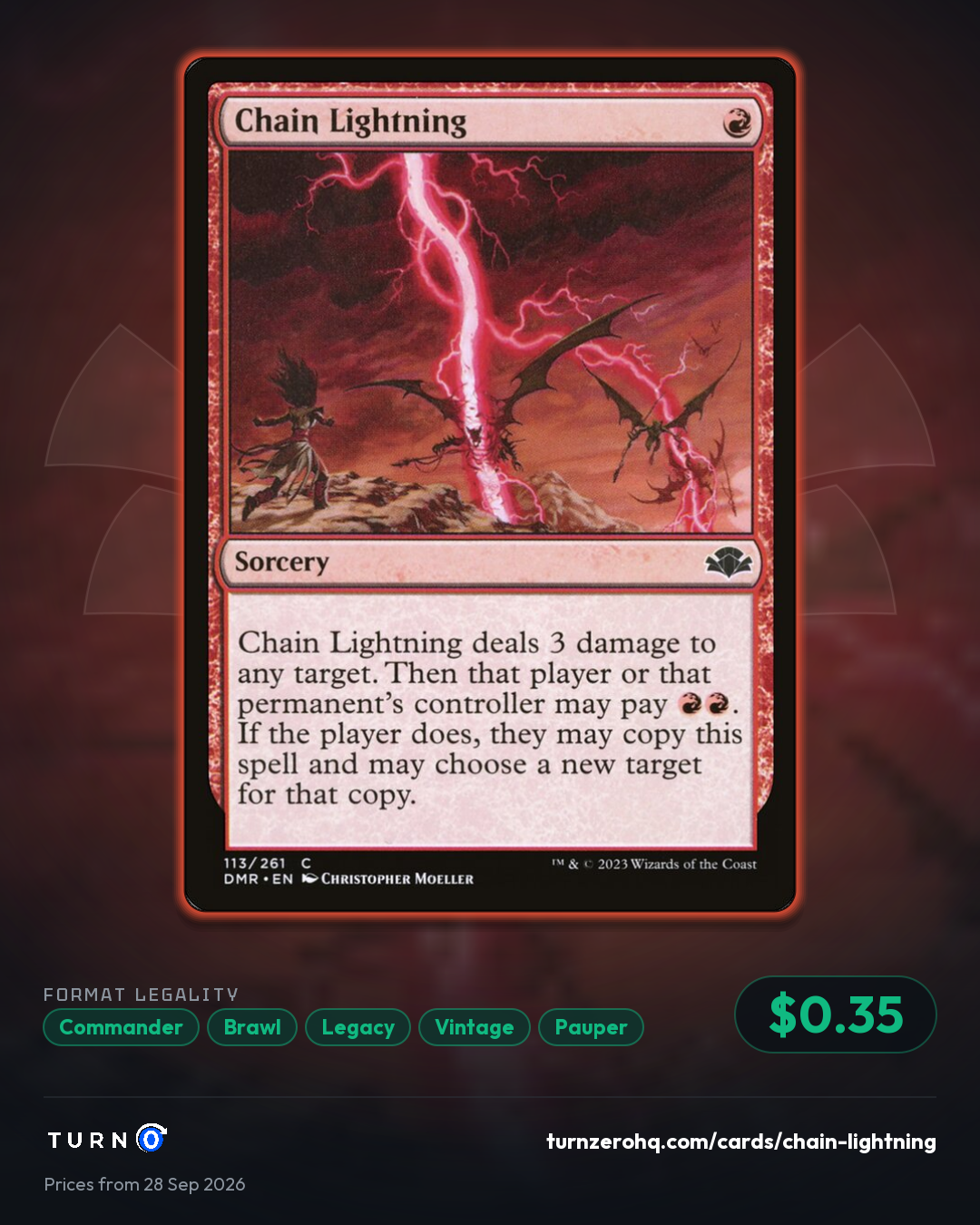 Shareable picture of Chain Lightning