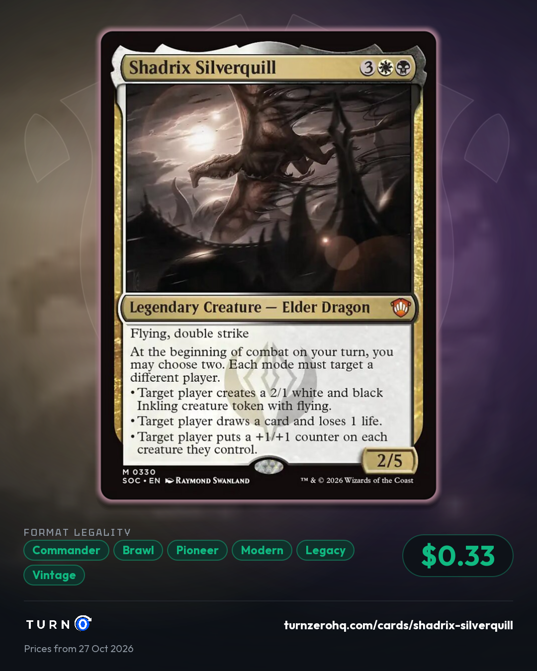 Shareable picture of Shadrix Silverquill