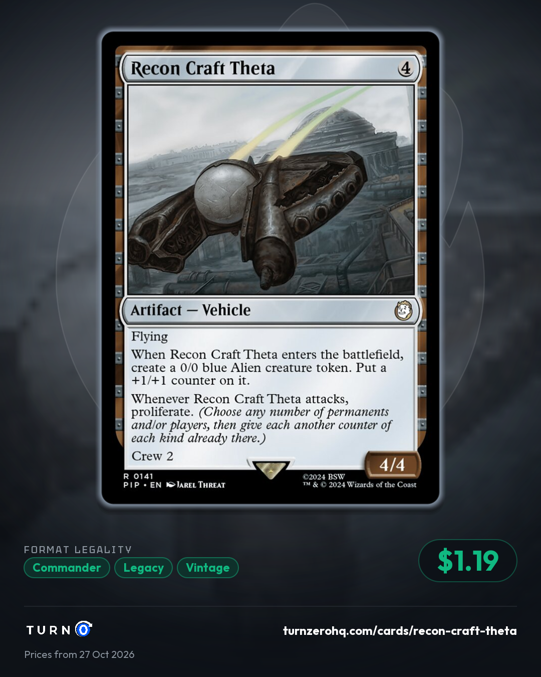 Shareable picture of Recon Craft Theta