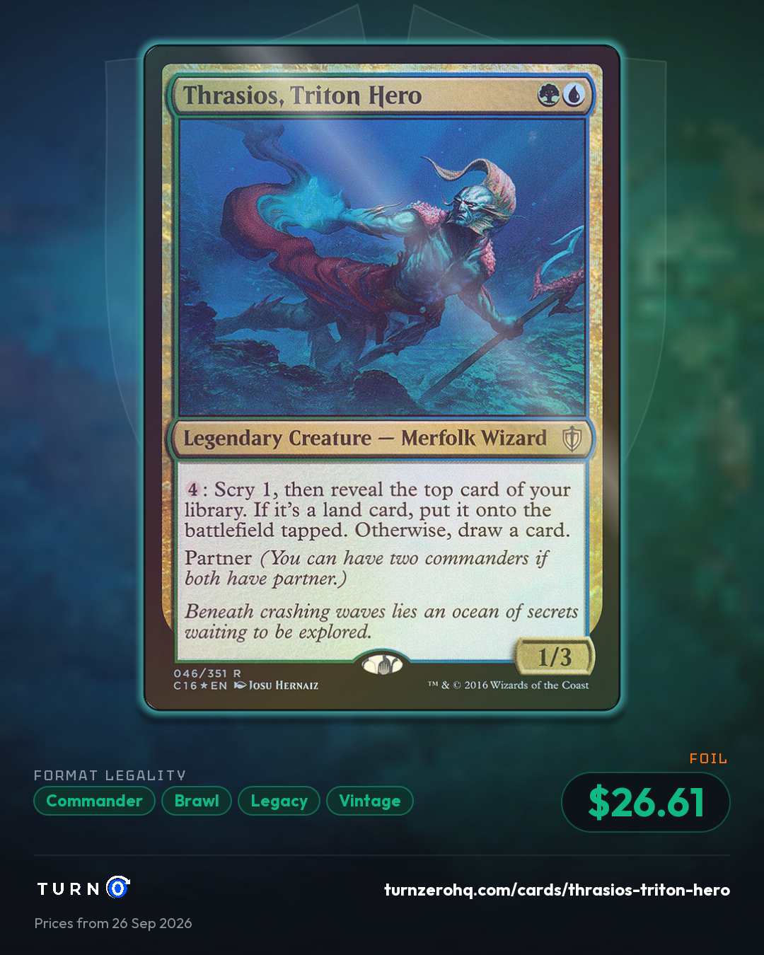 Shareable picture of Thrasios, Triton Hero