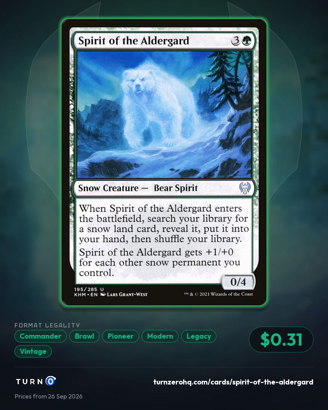 Shareable picture of Spirit of the Aldergard