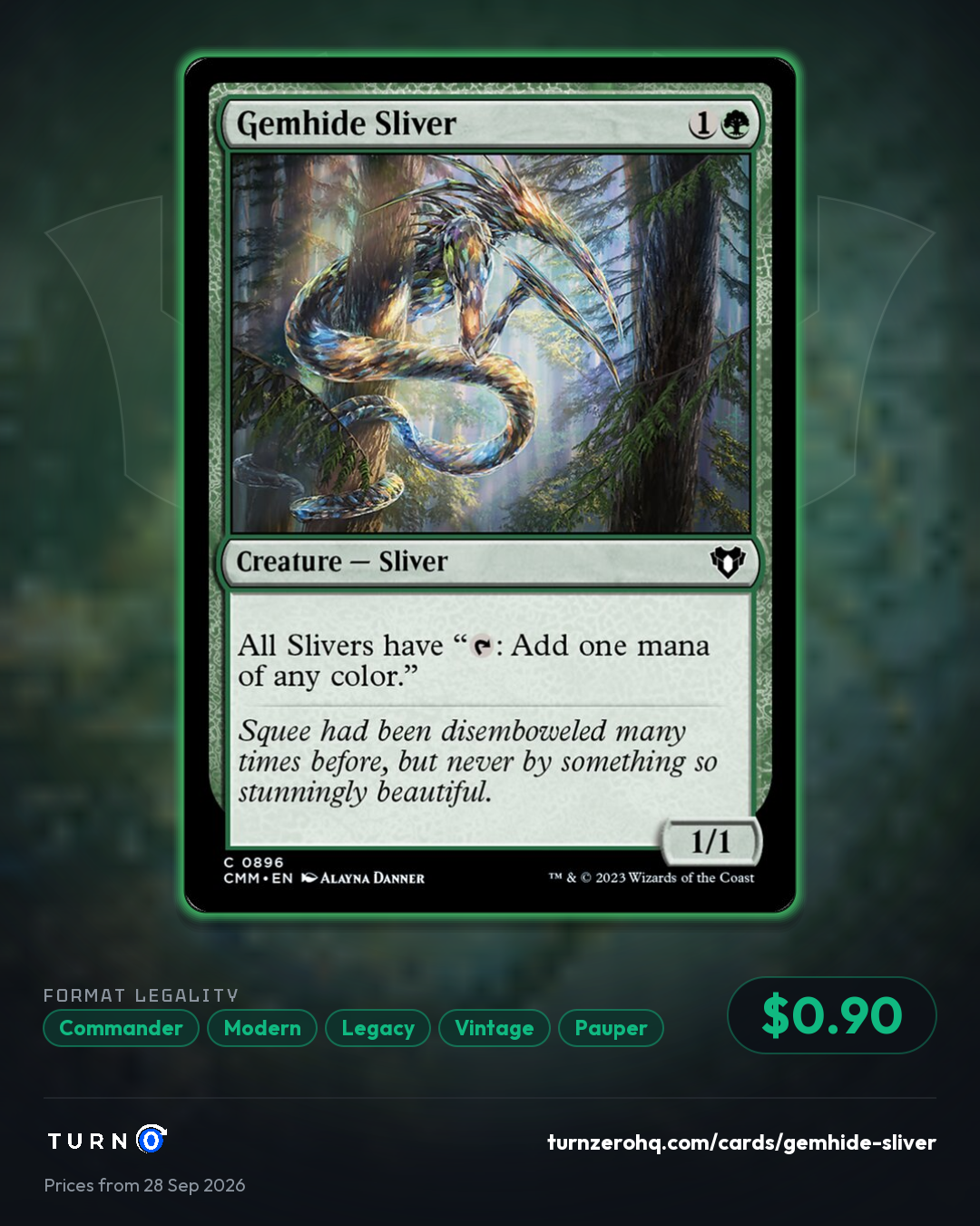 Shareable picture of Gemhide Sliver