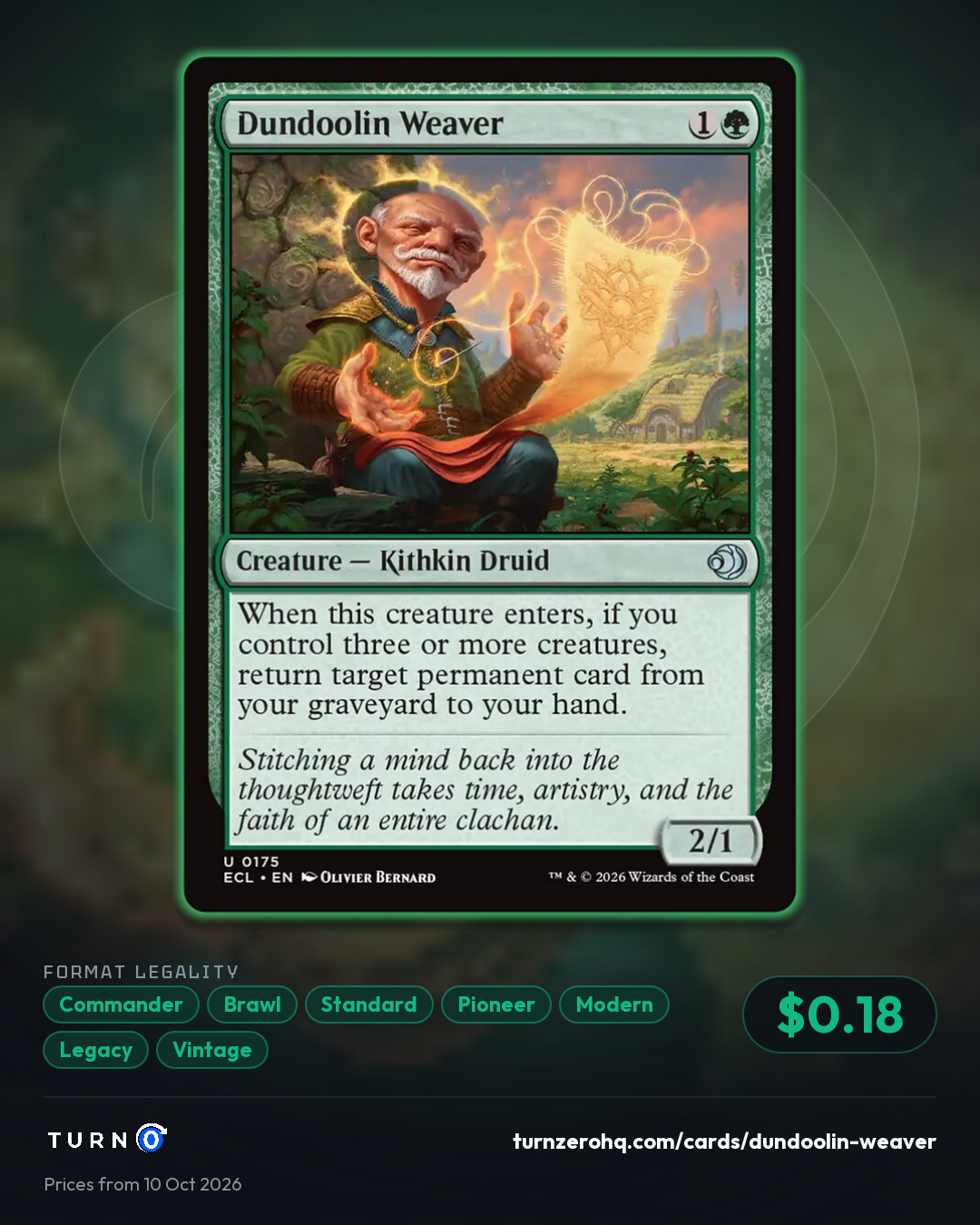 Shareable picture of Dundoolin Weaver