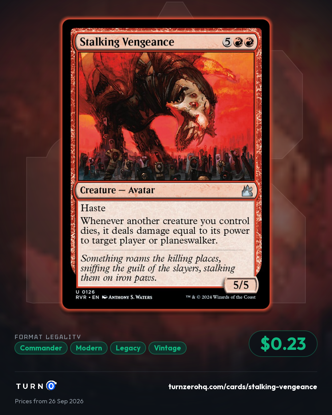 Shareable picture of Stalking Vengeance