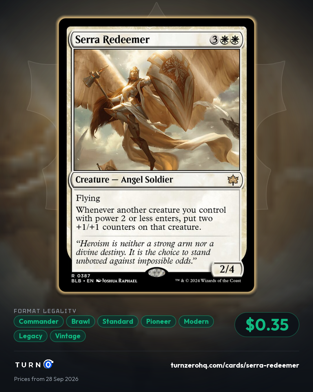 Shareable picture of Serra Redeemer