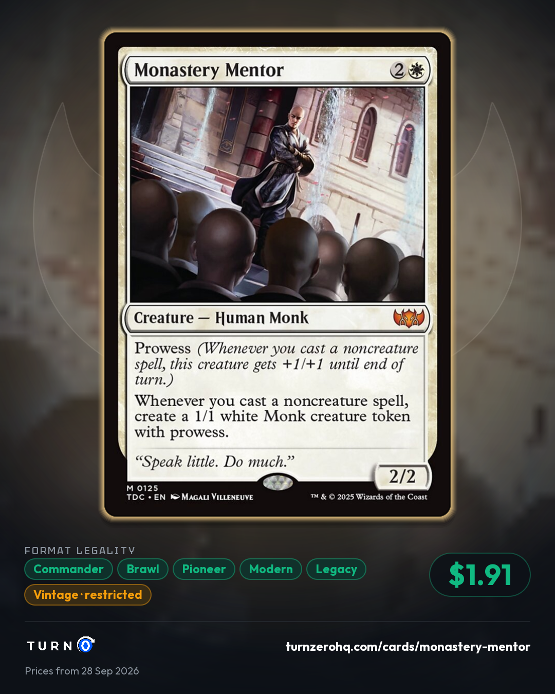 Shareable picture of Monastery Mentor