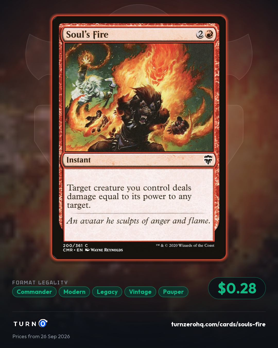 Shareable picture of Soul's Fire