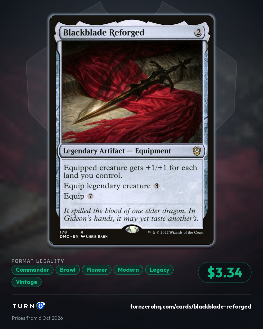 Shareable picture of Blackblade Reforged