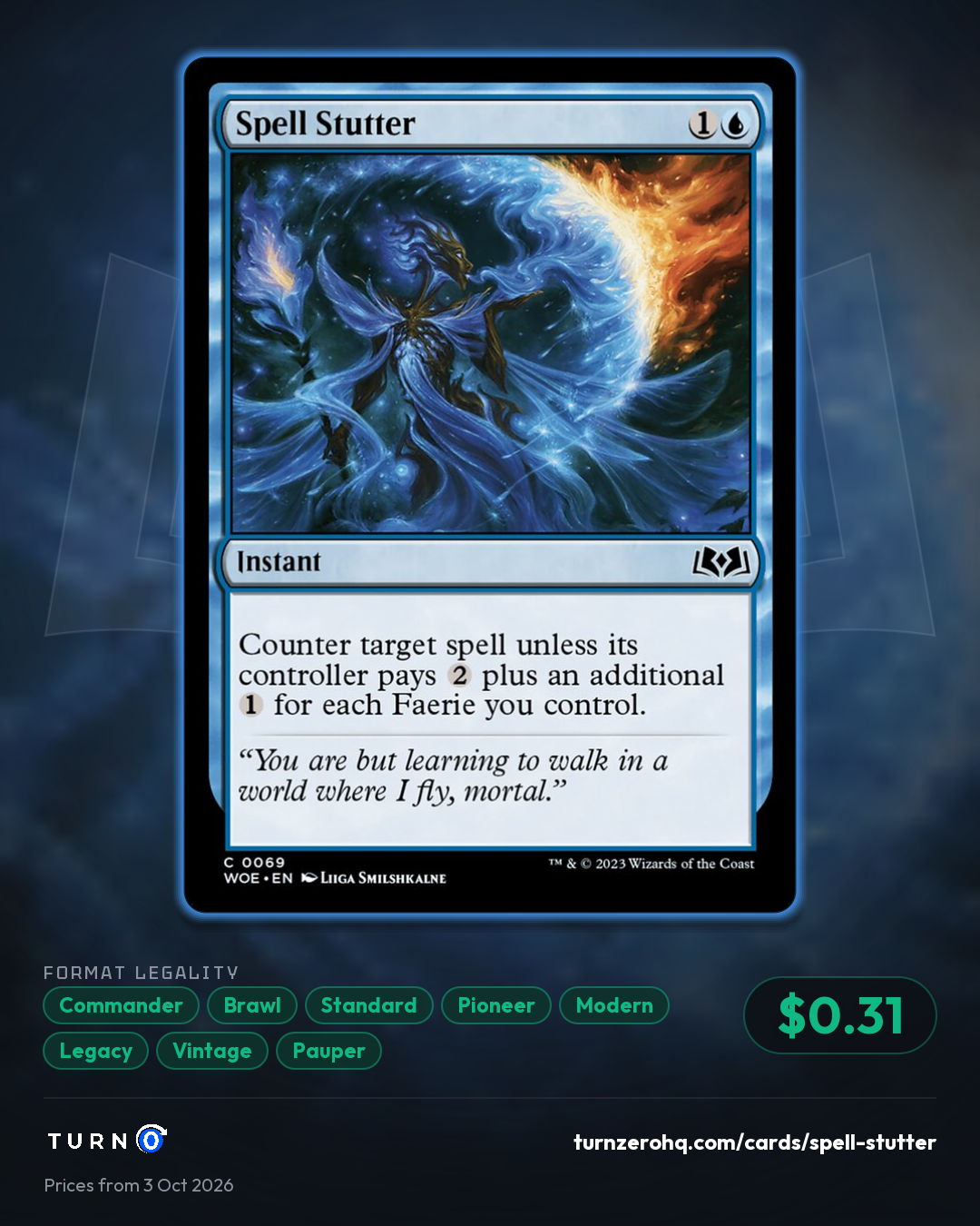 Shareable picture of Spell Stutter