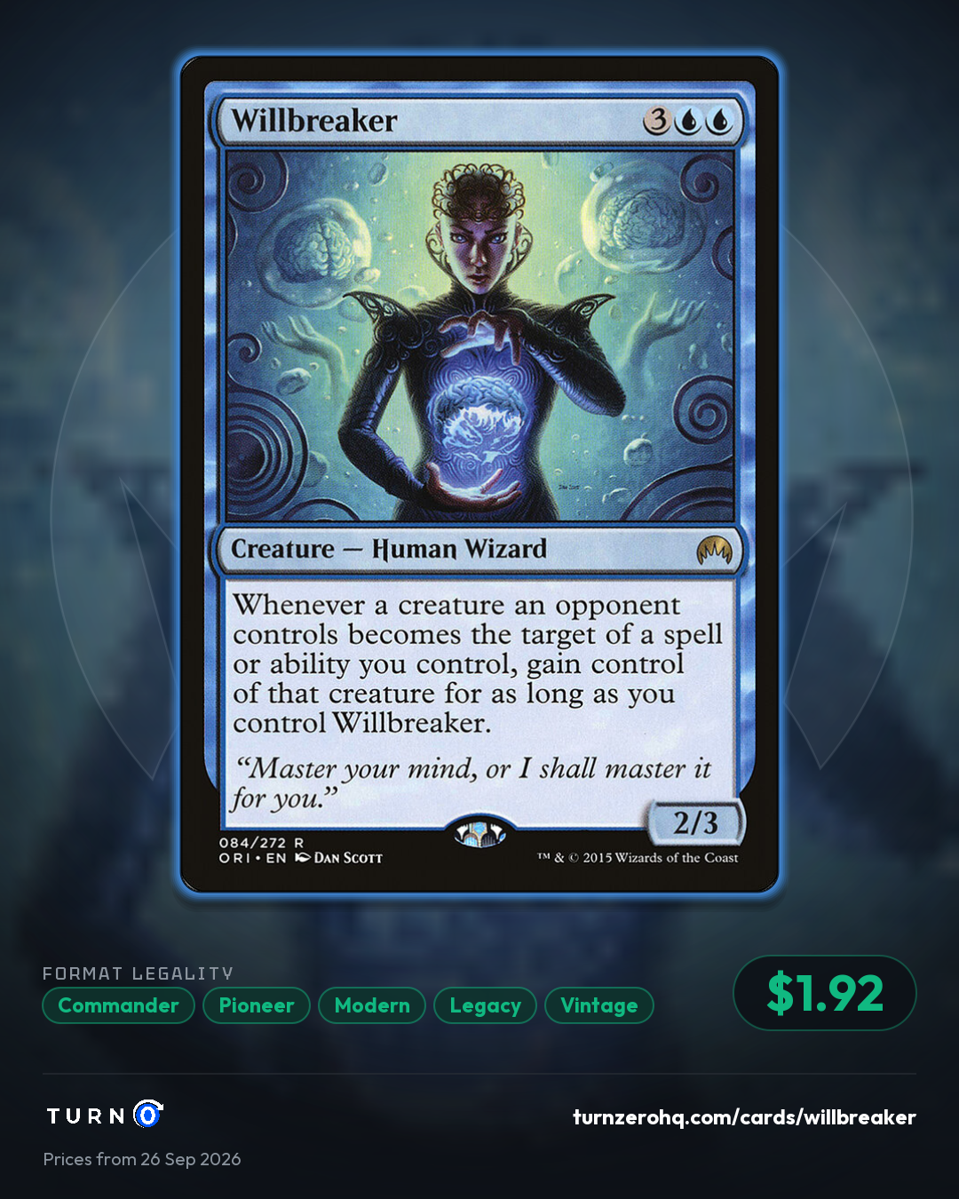 Shareable picture of Willbreaker