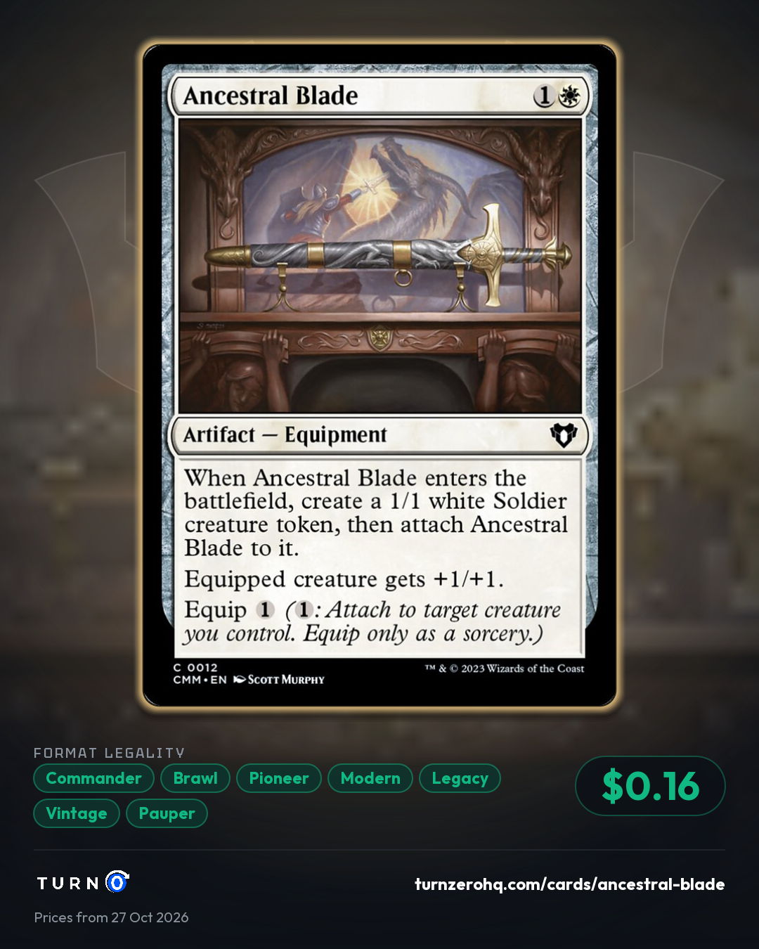 Shareable picture of Ancestral Blade