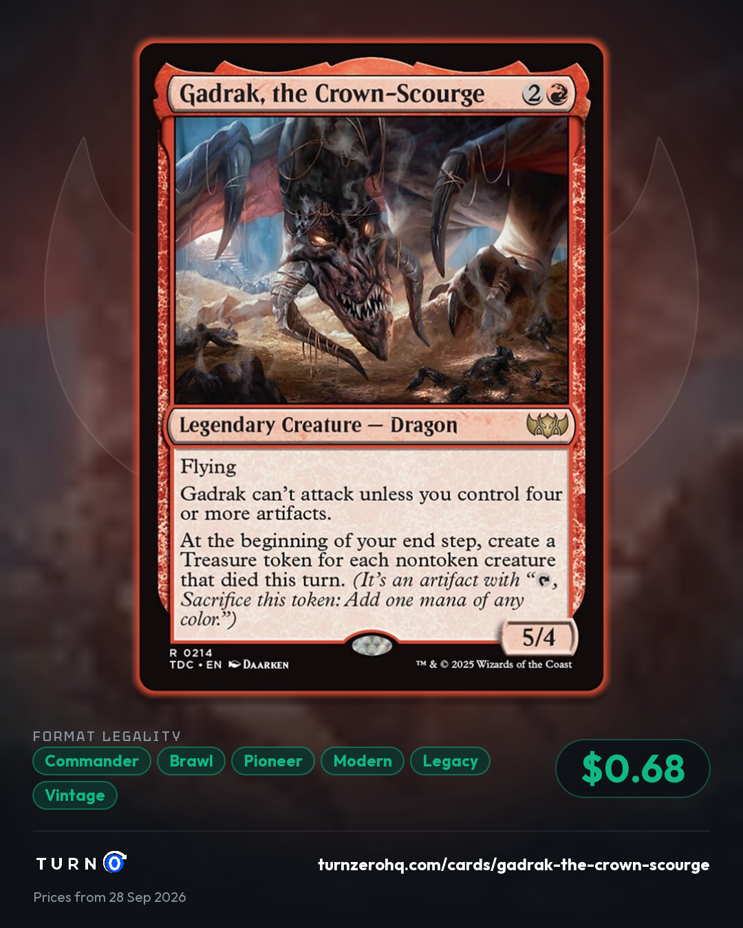 Shareable picture of Gadrak, the Crown-Scourge