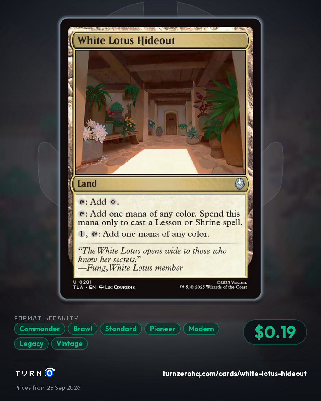 Shareable picture of White Lotus Hideout
