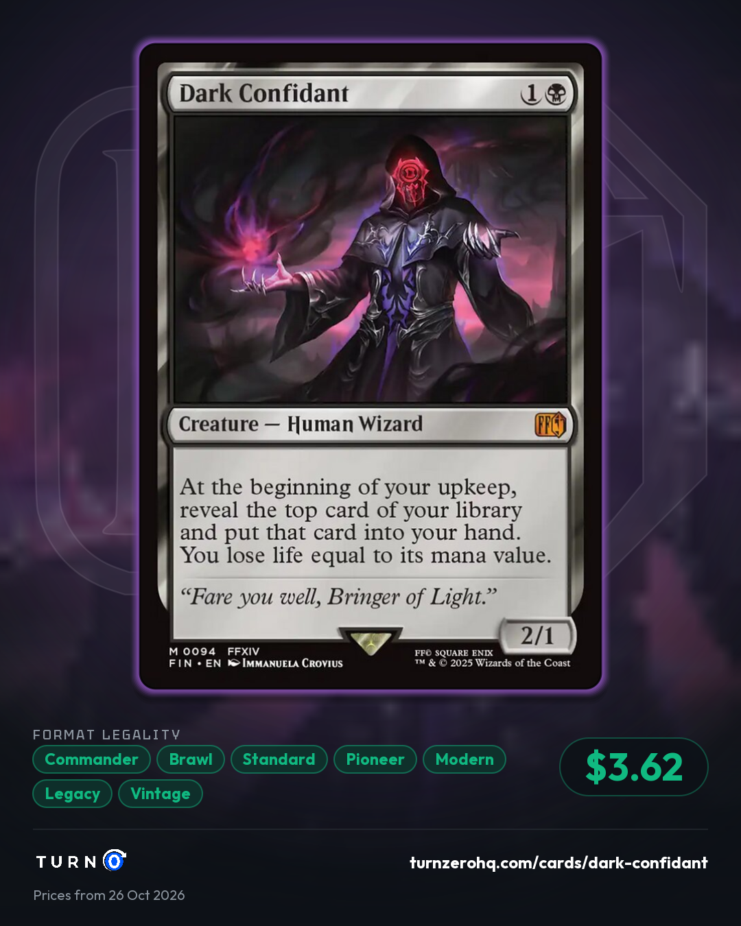 Shareable picture of Dark Confidant
