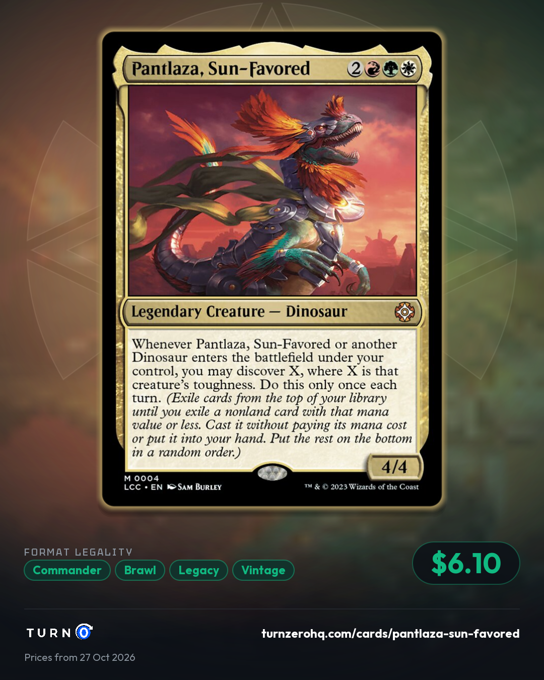 Shareable picture of Pantlaza, Sun-Favored