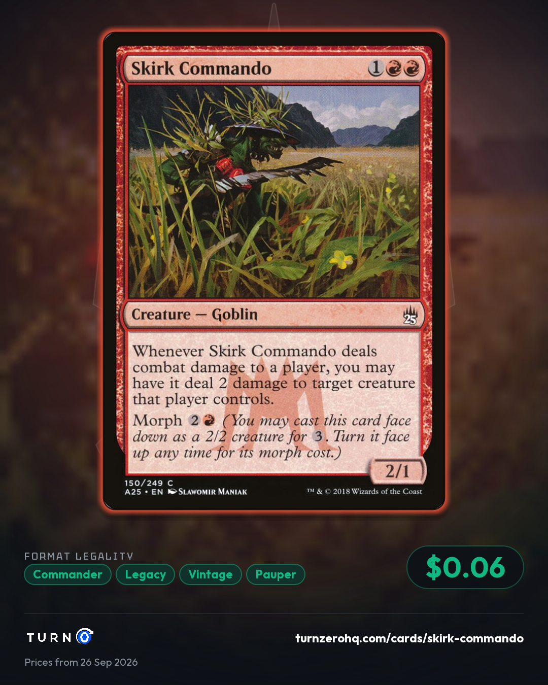 Shareable picture of Skirk Commando
