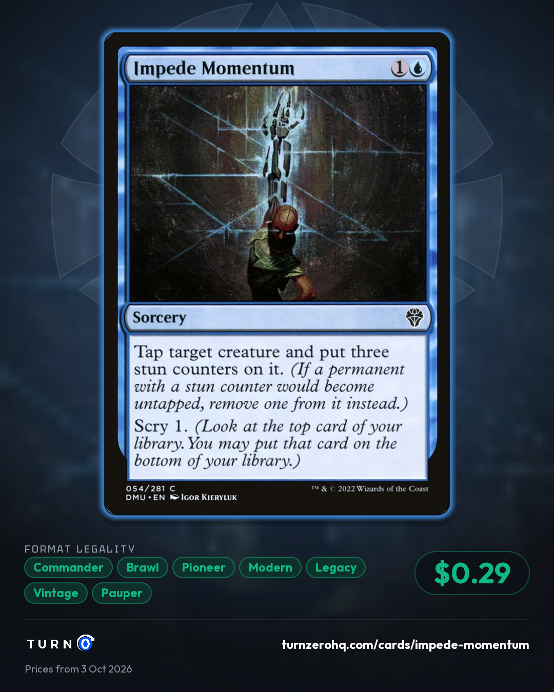 Shareable picture of Impede Momentum