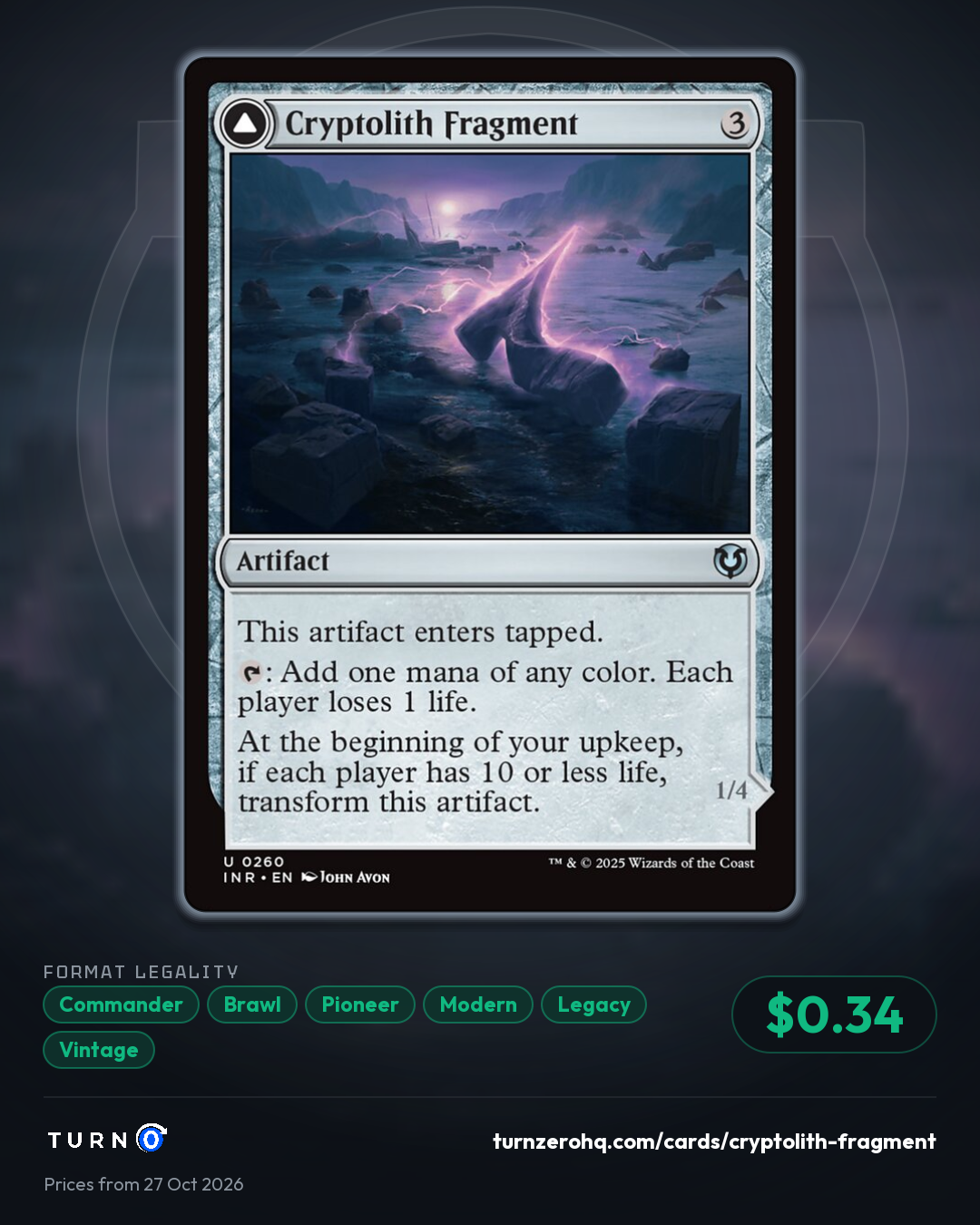 Shareable picture of Cryptolith Fragment