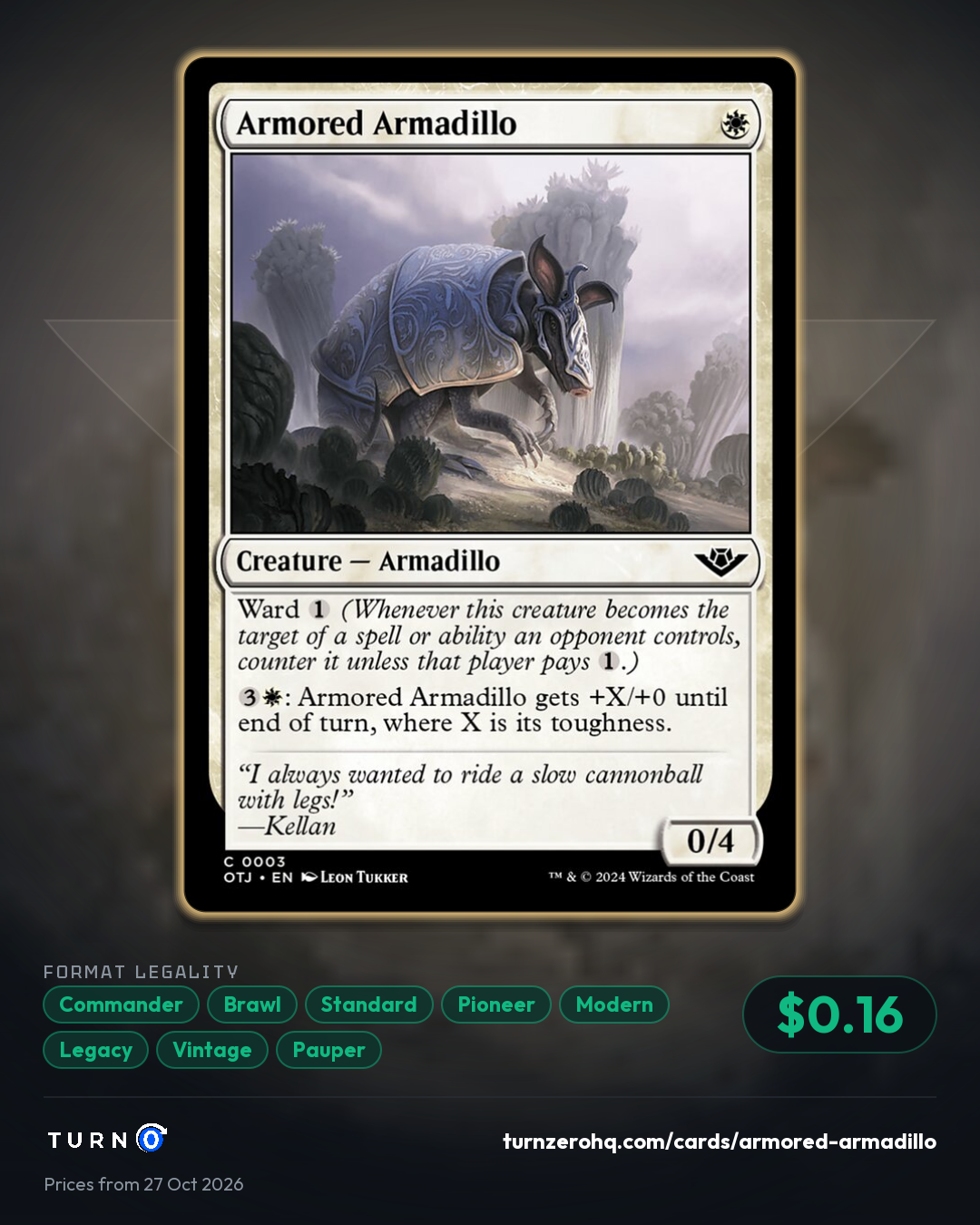 Shareable picture of Armored Armadillo