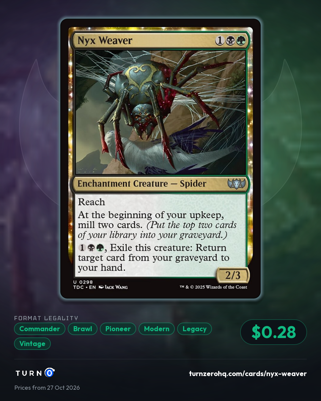 Shareable picture of Nyx Weaver