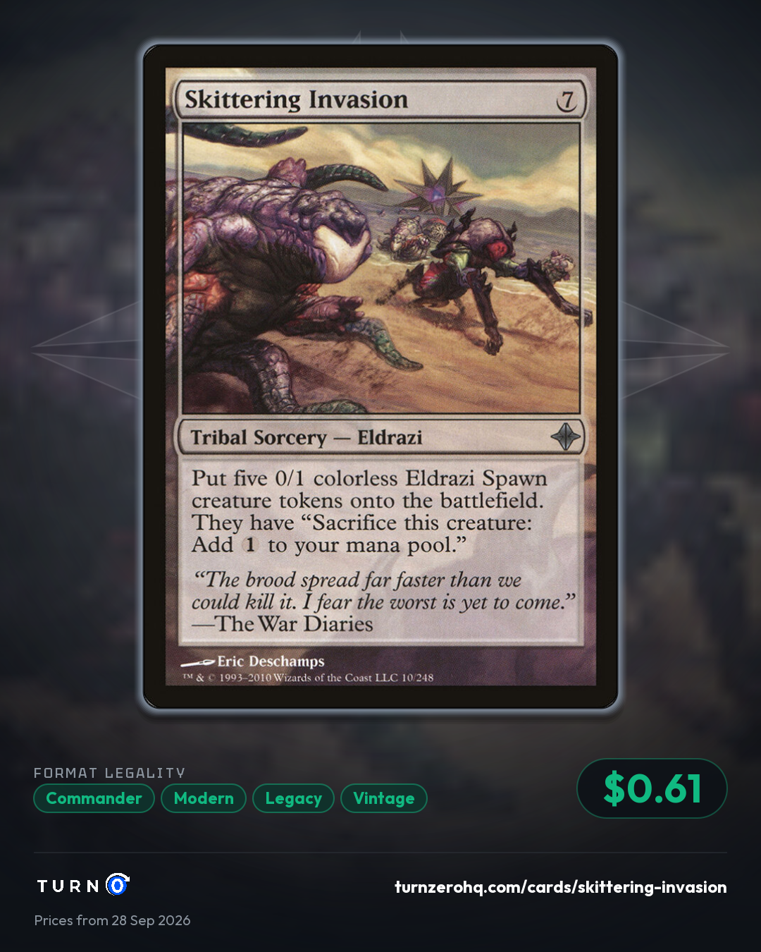 Shareable picture of Skittering Invasion
