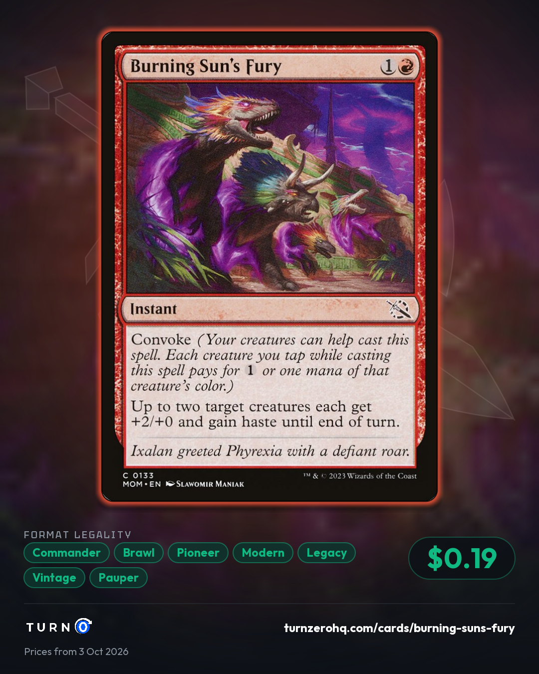 Shareable picture of Burning Sun's Fury