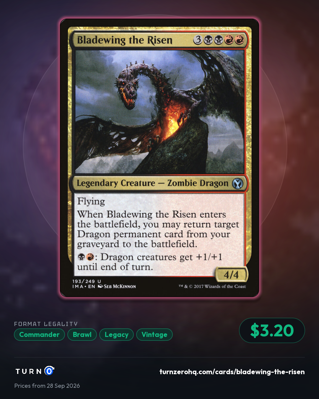 Shareable picture of Bladewing the Risen