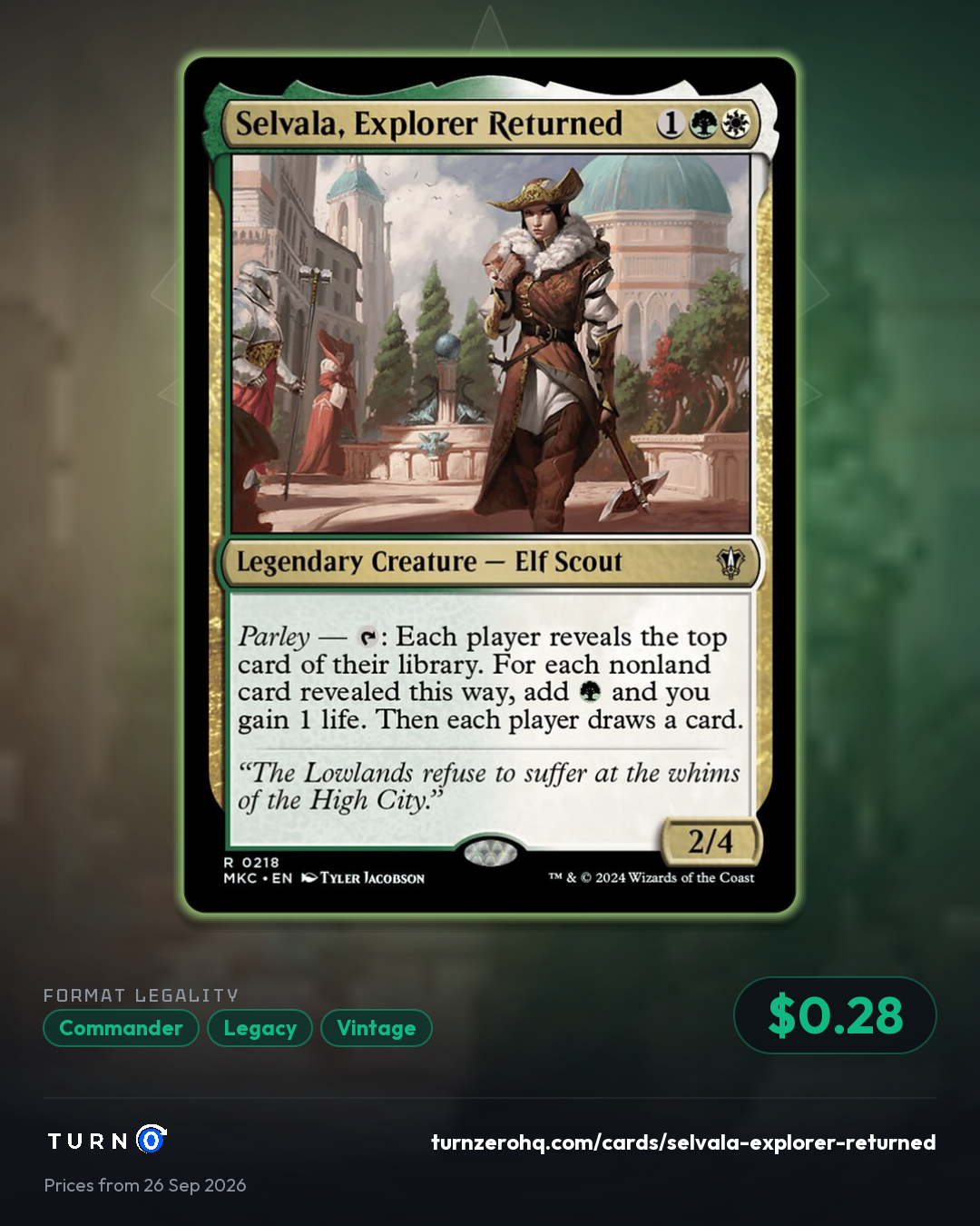 Shareable picture of Selvala, Explorer Returned