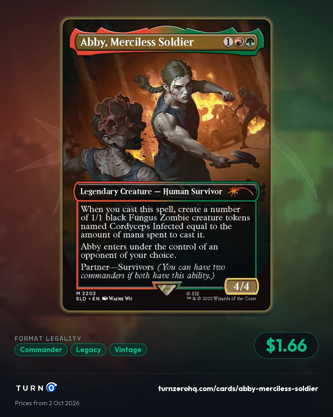 Shareable picture of Abby, Merciless Soldier