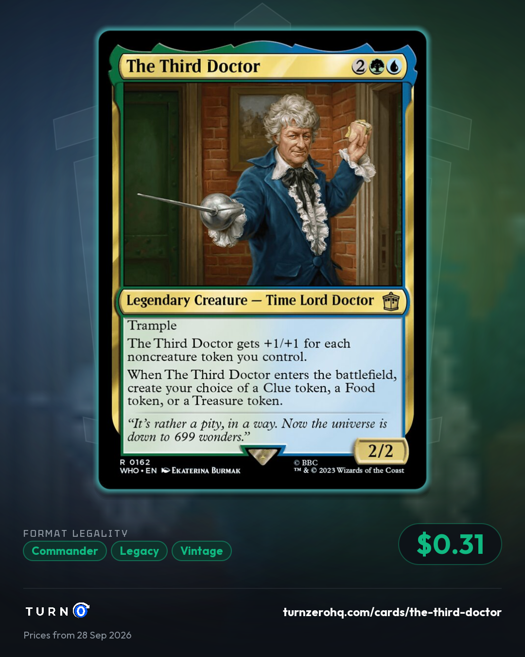 Shareable picture of The Third Doctor