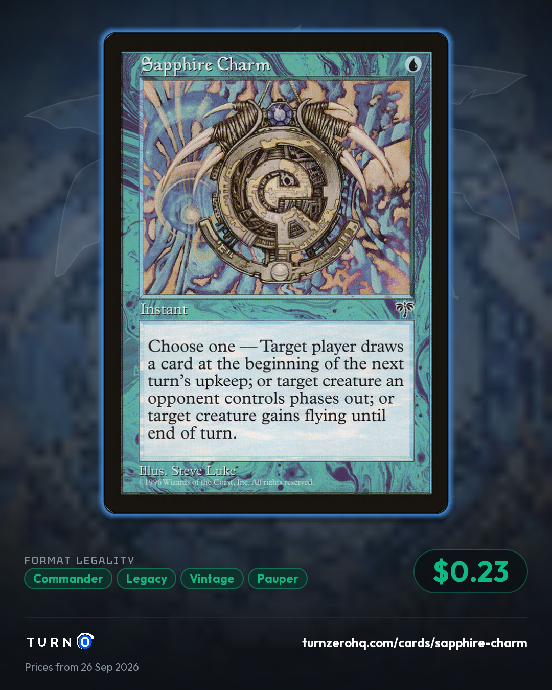 Shareable picture of Sapphire Charm