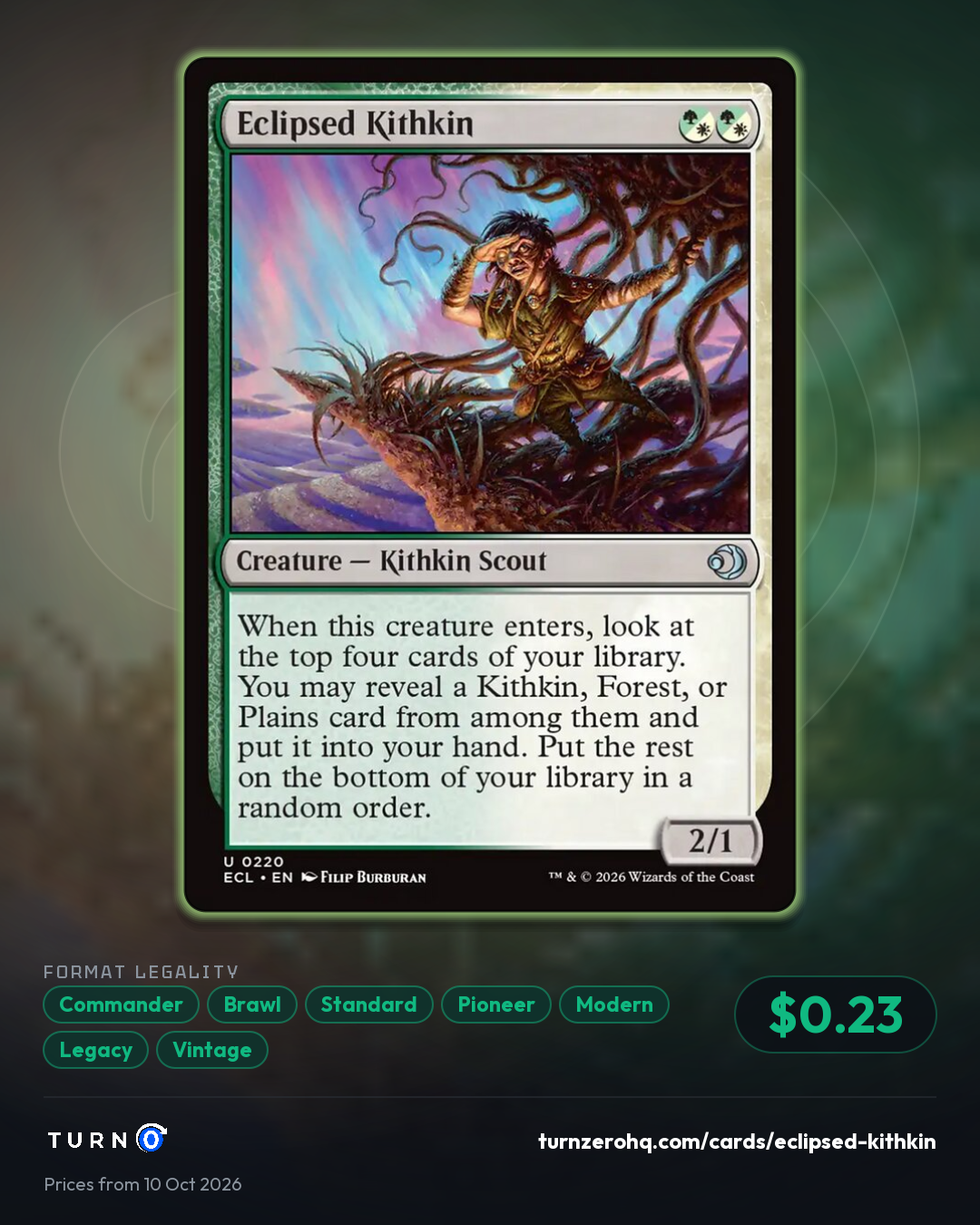 Shareable picture of Eclipsed Kithkin