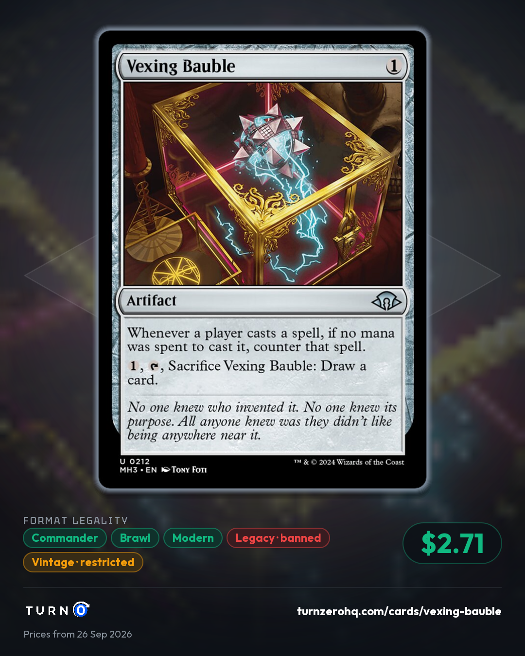 Shareable picture of Vexing Bauble