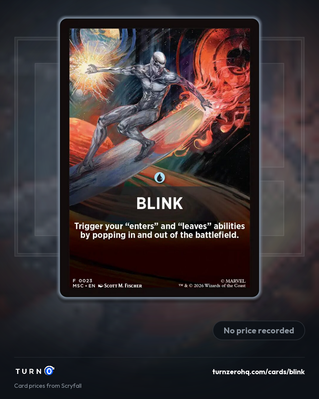 Shareable picture of Blink